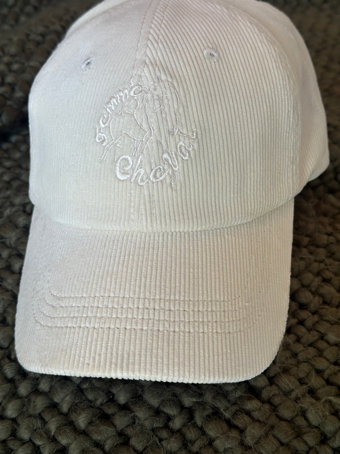 Club Hat - Cream Corduroy