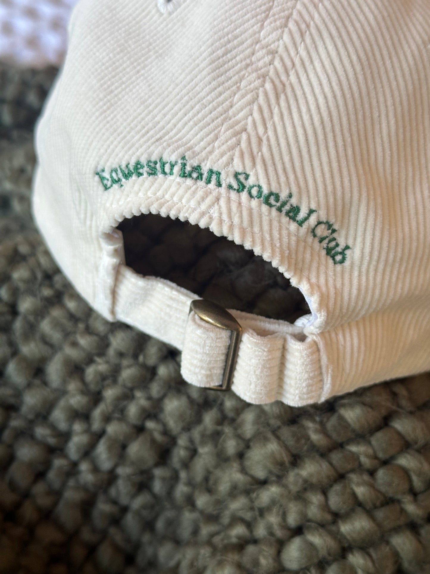 Club Hat - Cream Corduroy