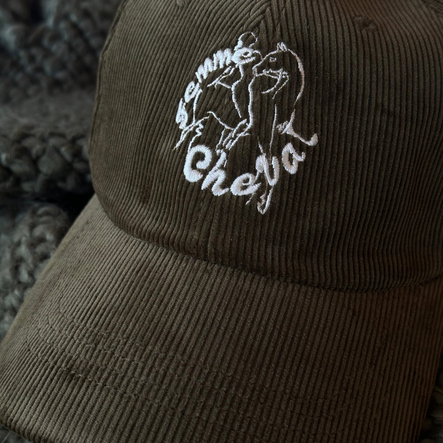 Club Hat - Olive Corduroy