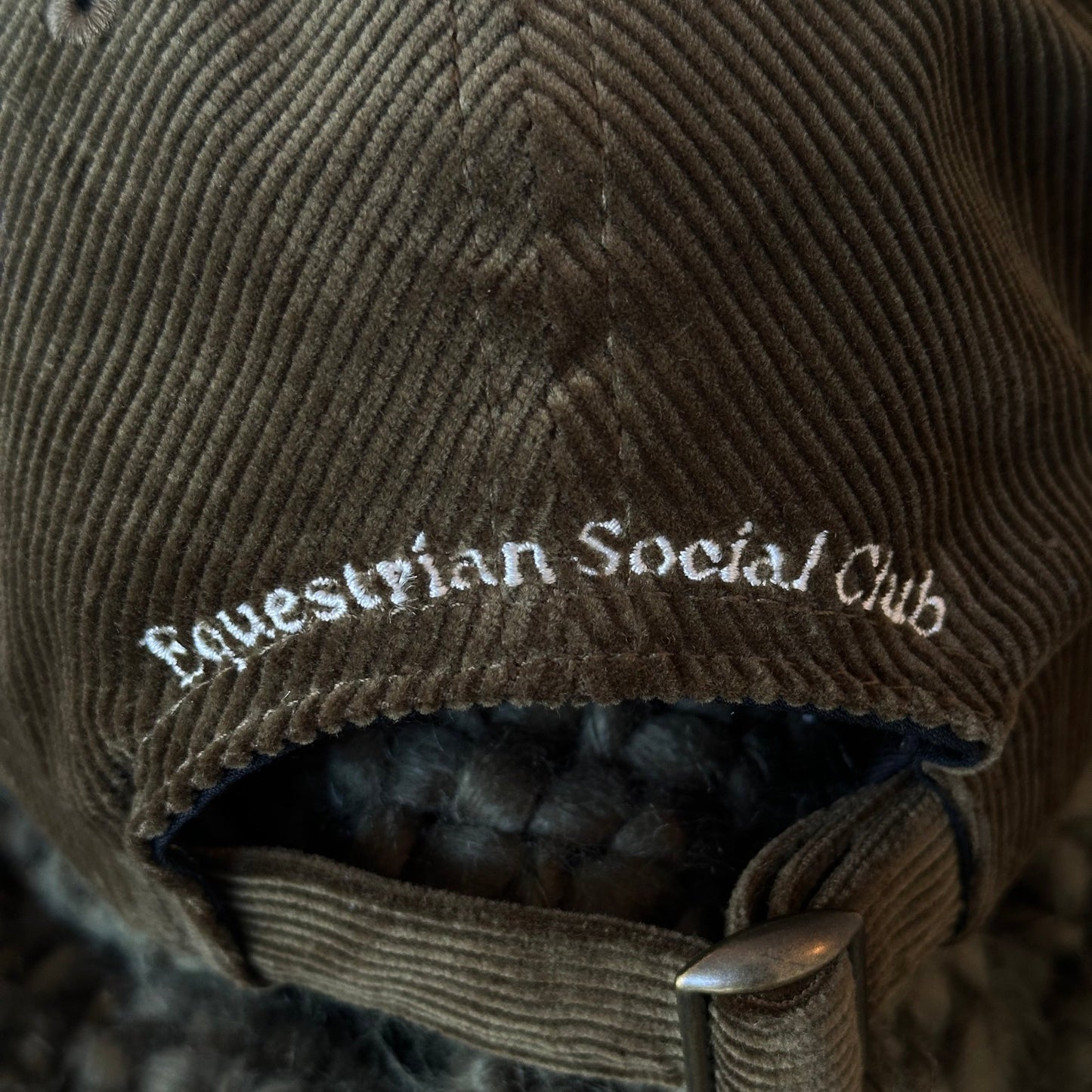 Club Hat - Olive Corduroy