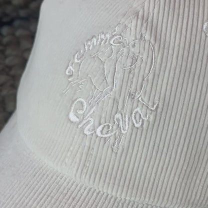 Club Hat - Cream Corduroy